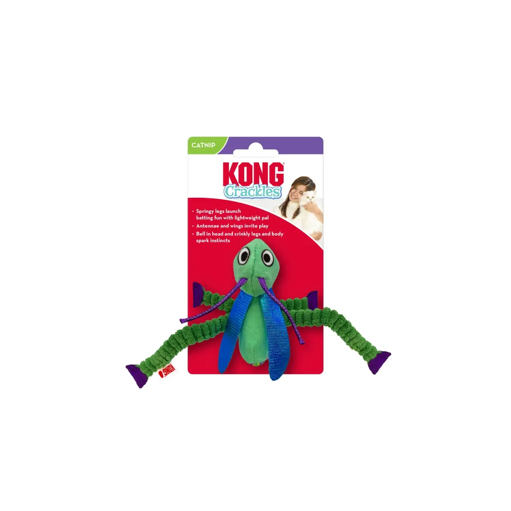 Kong Toys | Toys^Crackles Grasshopper Cat Toy