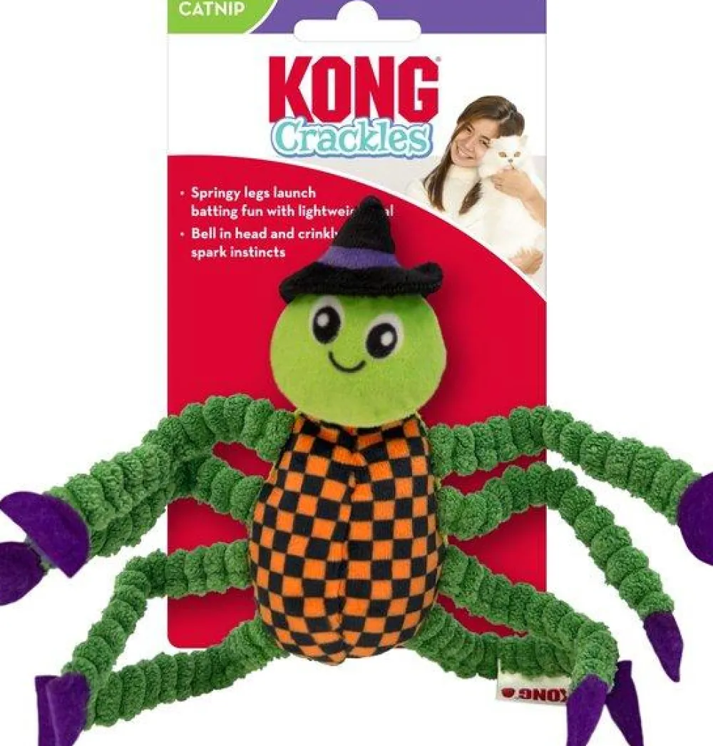 Kong Toys | Toys^Halloween Crackles Spider Catnip Cat Toy