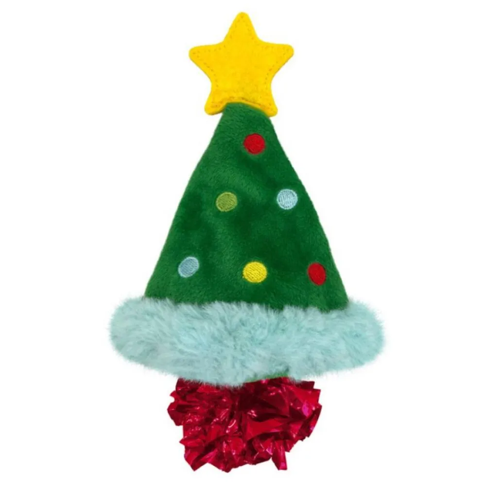 Kong Toys | Toys^Holiday Crackles Christmas Tree Cat Toy