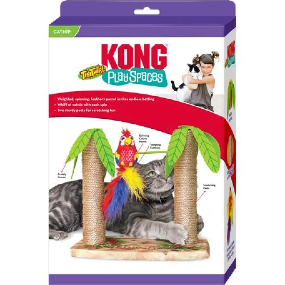 Kong Toys | Toys^Play Spaces Tiki Twirl Cat Toy