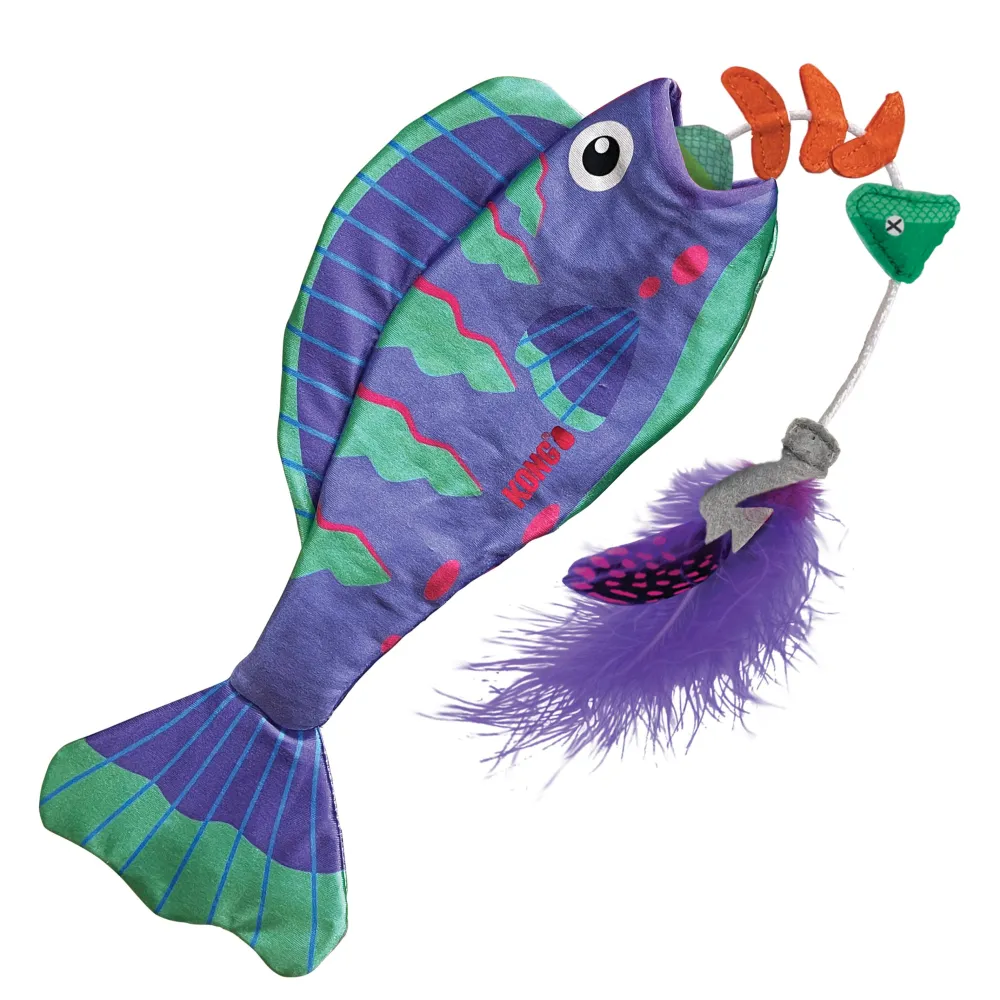 Kong Toys | Toys^Wrangler Angler Fish Cat Toy, Assorted, One Size