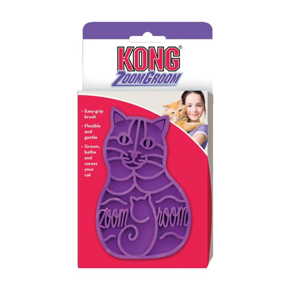 Kong Grooming | Grooming^ZoomGroom Multi-Use Cat Brush