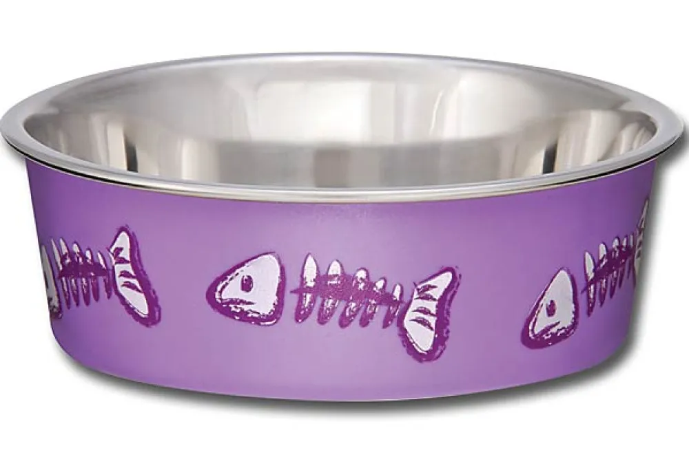 Loving Pets Bowls & Feeders | Bowls & Feeders^Bella Bowls Pet Bowl, Purple, Lilac, X-Small