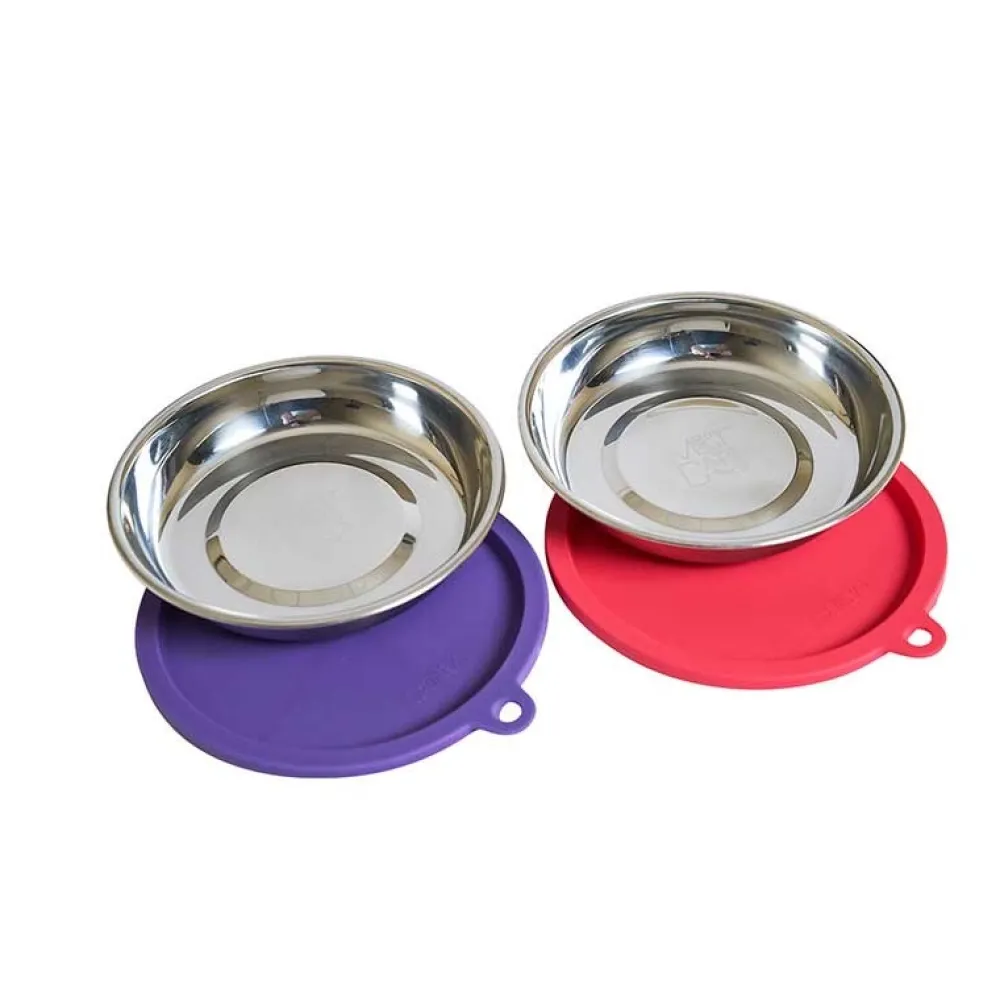 Messy Cats Bowls & Feeders | Bowls & Feeders^Cat Bowls and Covers, 2-pack