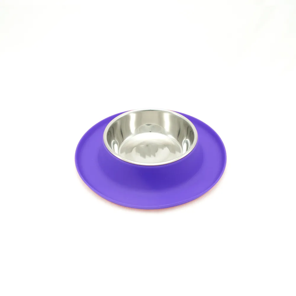 Messy Cats Bowls & Feeders | Bowls & Feeders^Silicone Feeder for Cats, Purple
