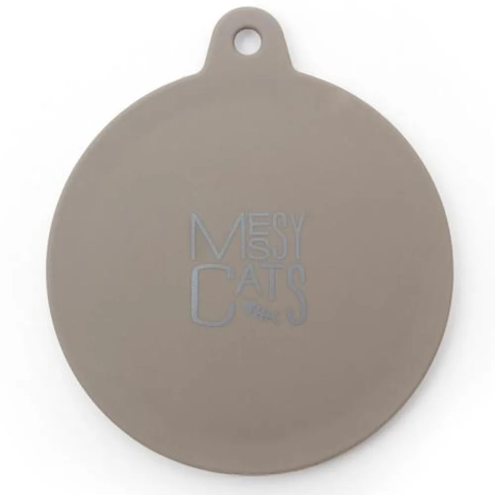 Messy Mutts Bowls & Feeders | Bowls & Feeders^Silicone Dog & Cat Can Cover, Grey