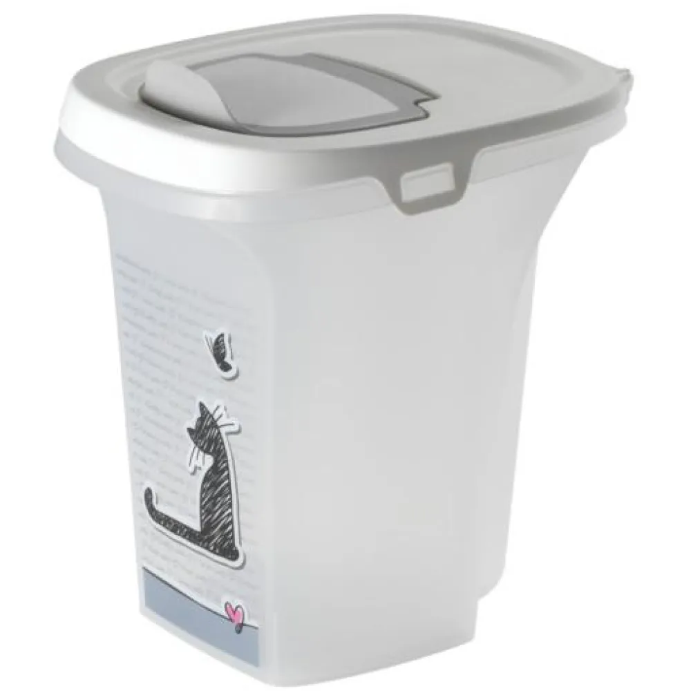 Moderna Products Bowls & Feeders | Bowls & Feeders^Moderna Cats In Lover Pet Food Storage, 6-L