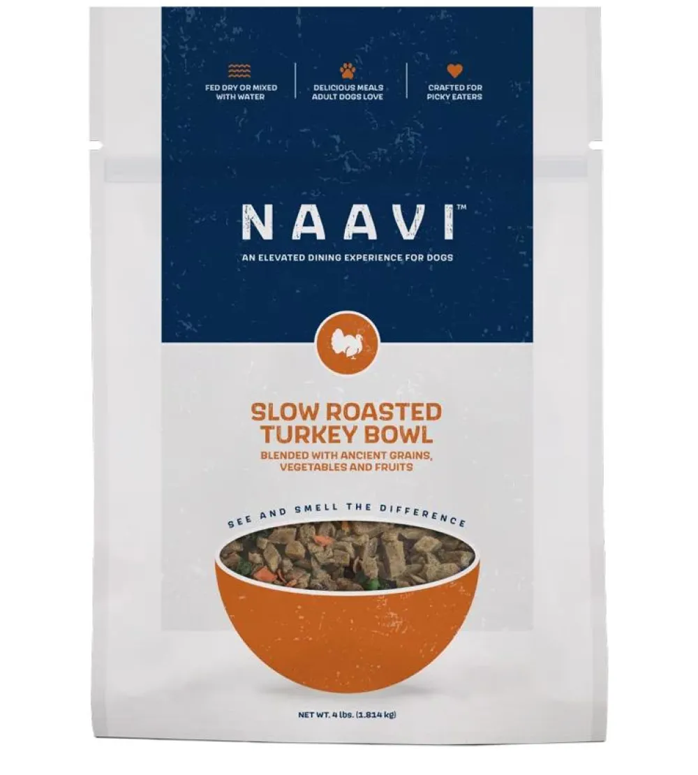 Naavi Dry Food^Slow Roasted Turkey Bowl Dog Food, 6-oz