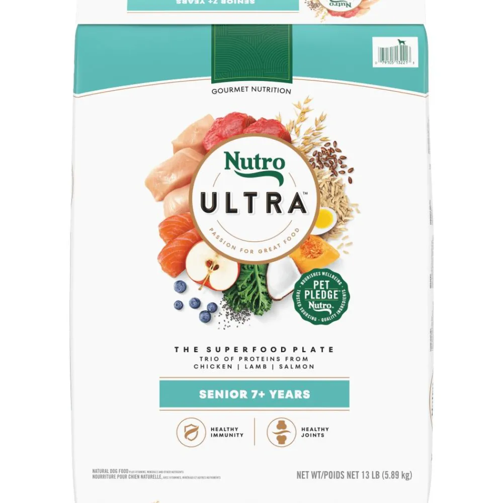 Nutro Dry Food^Ultra Senior Dry Dog Food, 13-lb