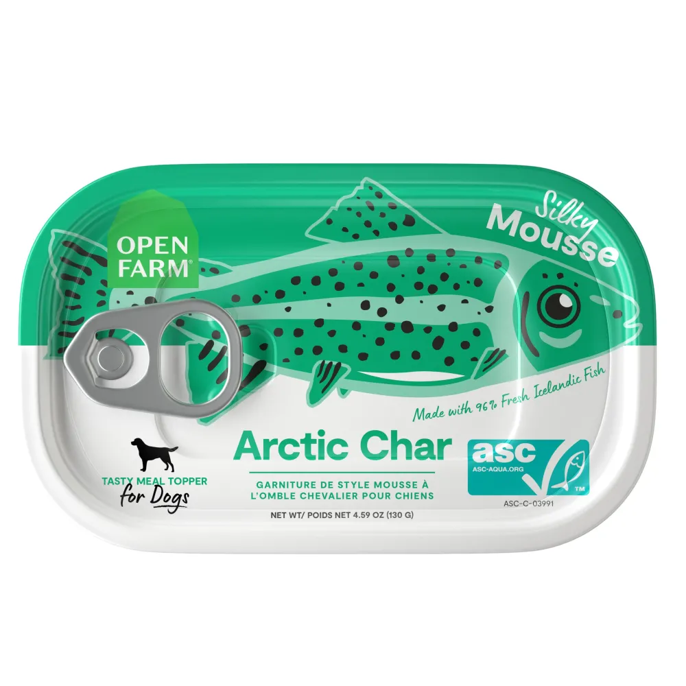 Open Farm Food Toppings^Arctic Char Wet Dog Food Topper, 4.59-oz