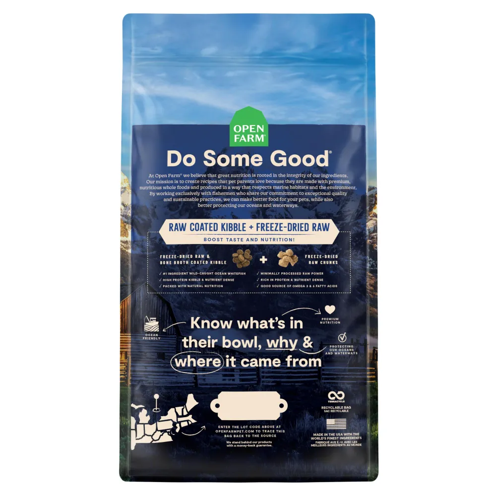 Open Farm Dry Food^RawMix Wild Ocean Grain-Free Dry Cat Food, 2.25-lb