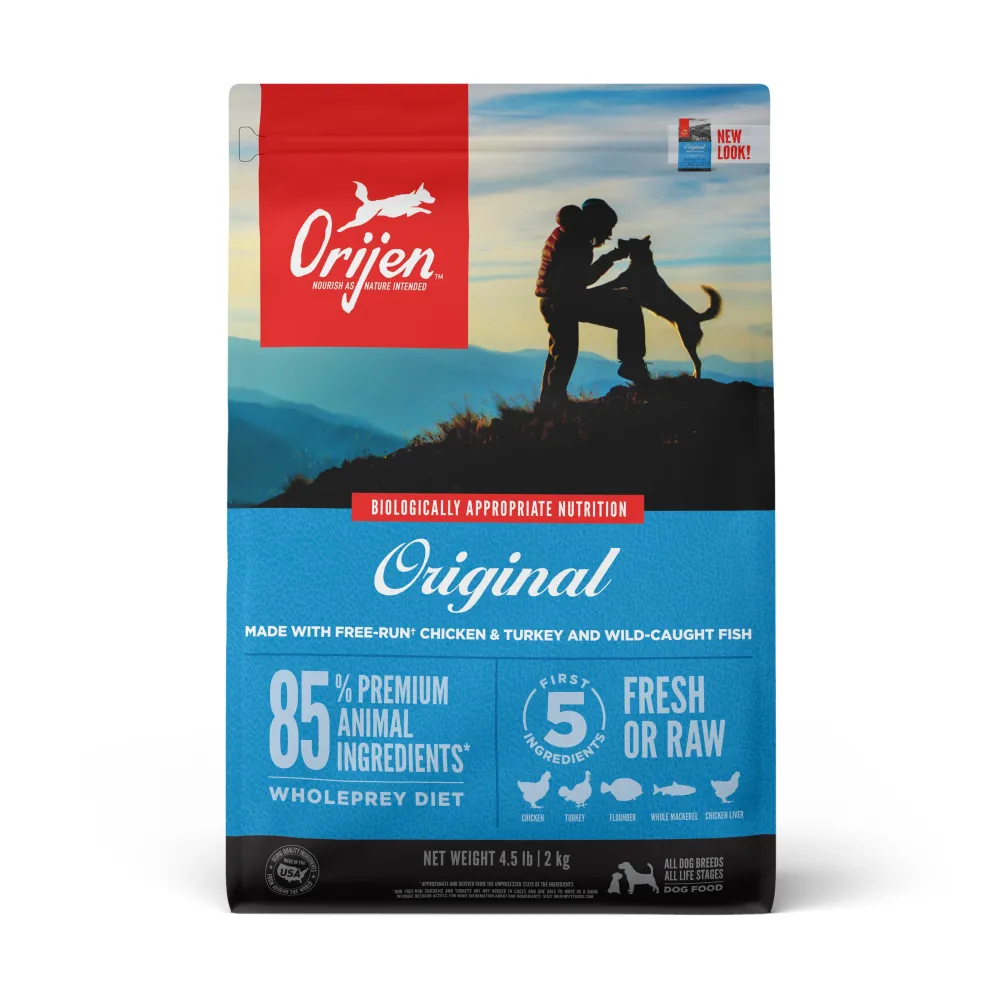 Orijen Dry Food^Original Grain-Free Dry Dog Food, 4.5-lb