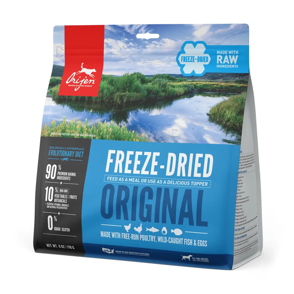 Orijen Freeze-Dried Food^Original Grain-Free Freeze-Dried Dog Food, 6-oz