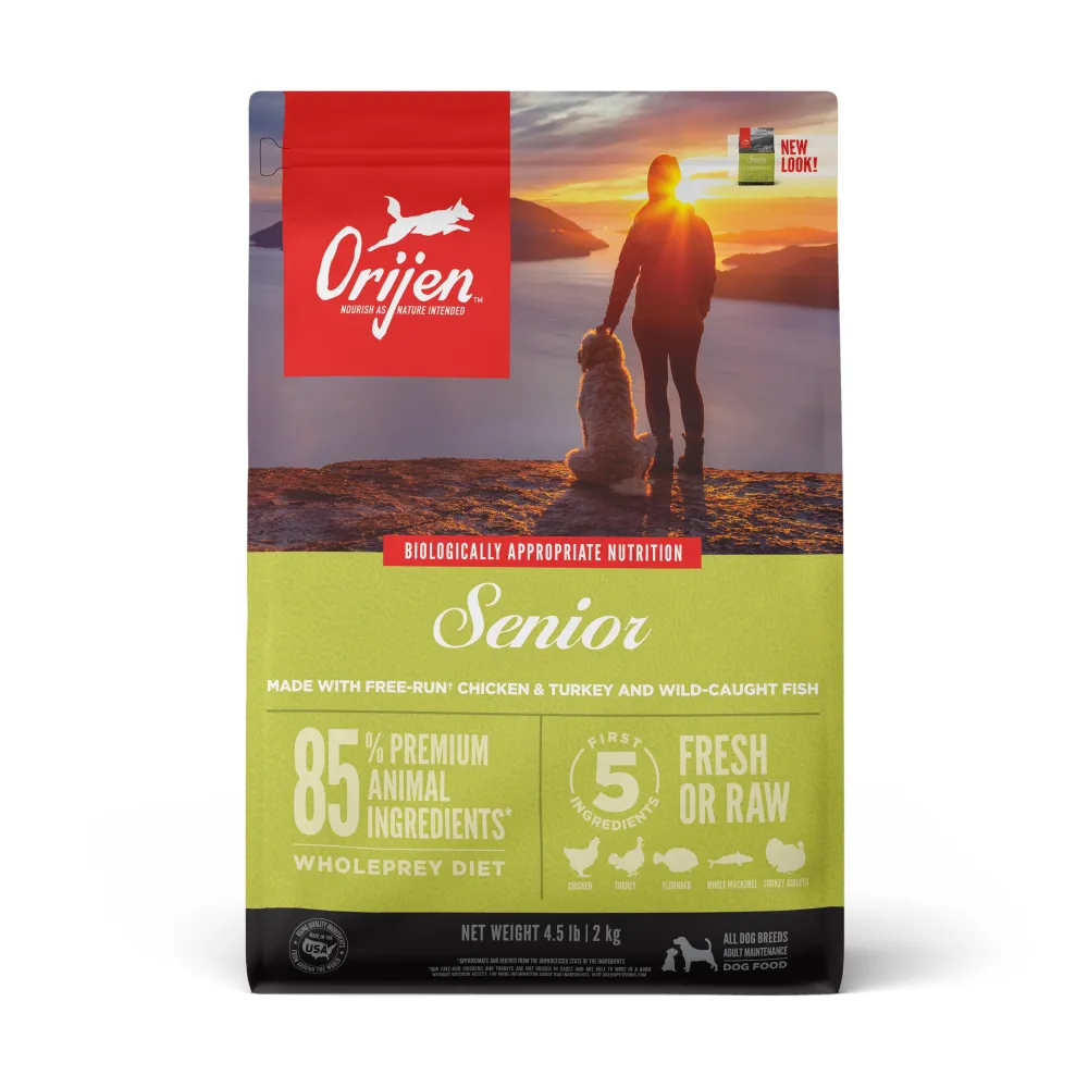 Orijen Dry Food^Senior Grain-Free Dry Dog Food, 4.5-lb