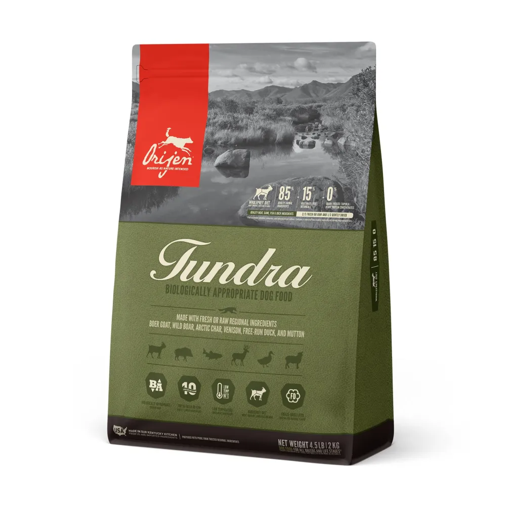 Orijen Dry Food^Tundra Grain-Free Dry Dog Food, 4.5-lb