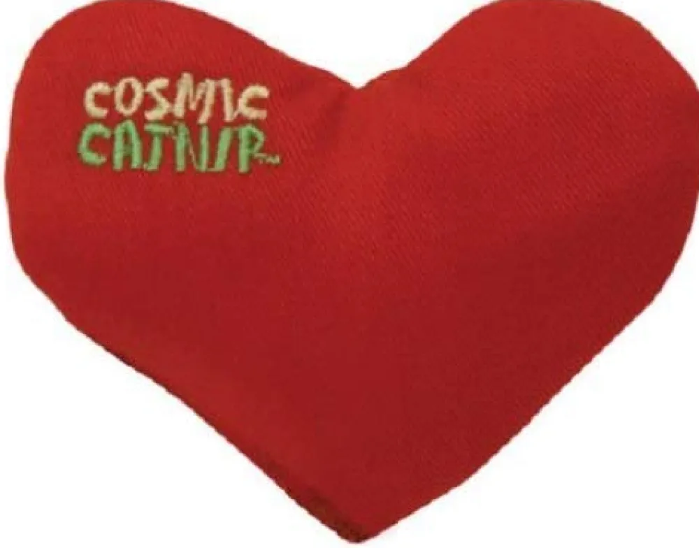 Ourpets Toys | Toys^Cosmic Catnip Filled Heart Crush Cat Toy