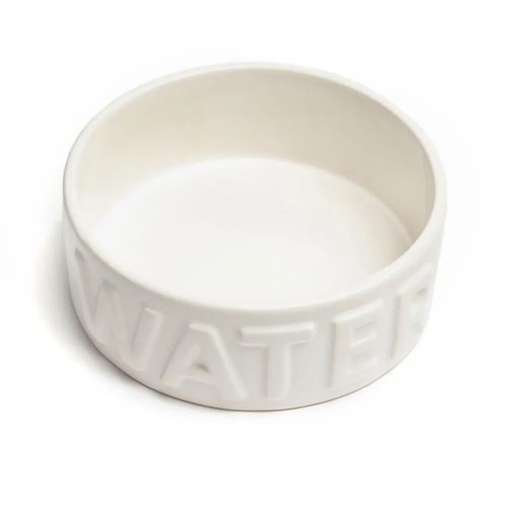 Park Life Bowls & Feeders | Bowls & Feeders^Classic Water Pet Bowl, White, Small