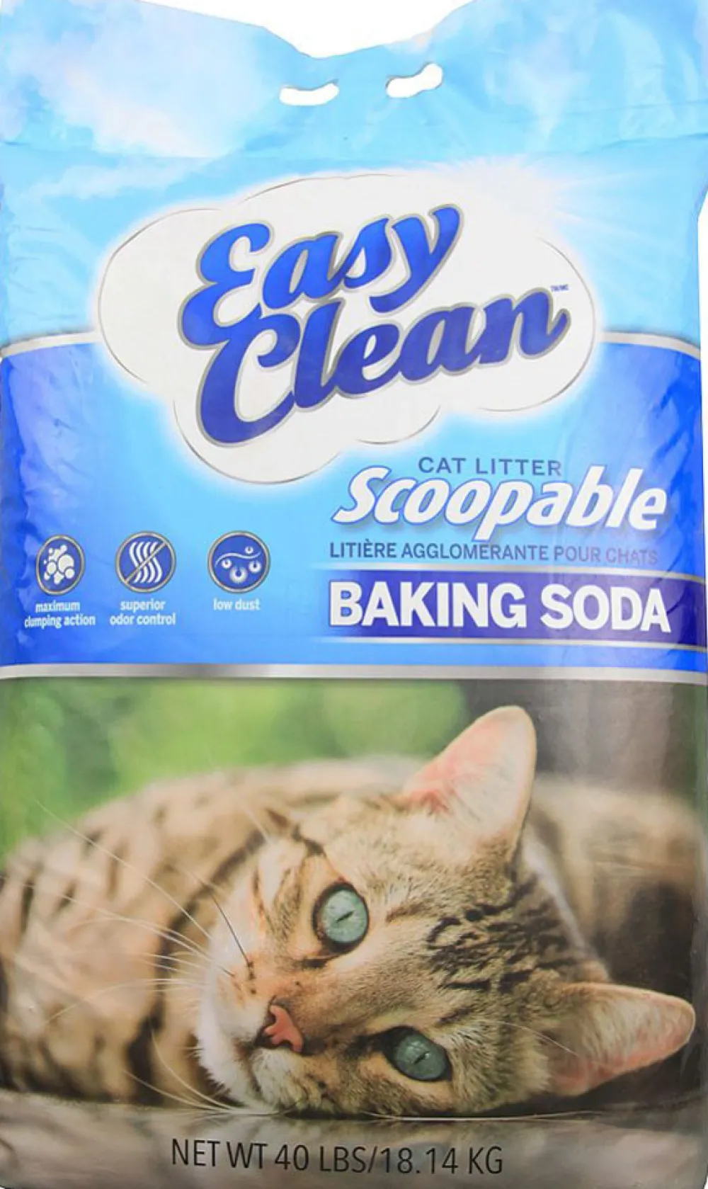 Pestell Litter & Accessories | Litter & Accessories^Easy Clean Baking Soda Scoopable Cat Litter, 40-lb