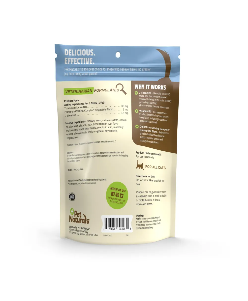 Pet Naturals Healthcare | Healthcare^Calming Cat Chews, 30 count