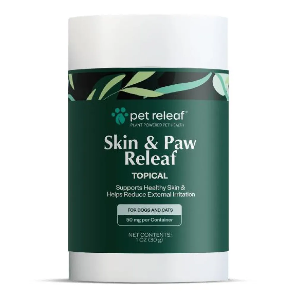 Pet Releaf Grooming | Grooming^Skin & Paw Releaf Topical for Dogs & Cats, 1-oz