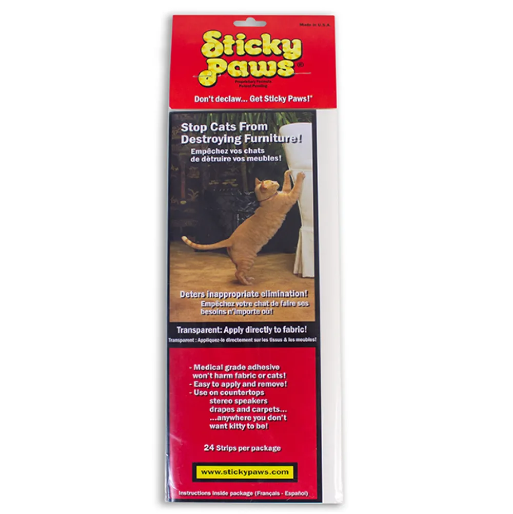 Pioneer Pet Training & Cleaning | Training & Cleaning^SmartCat Sticky Paws Furniture Strips