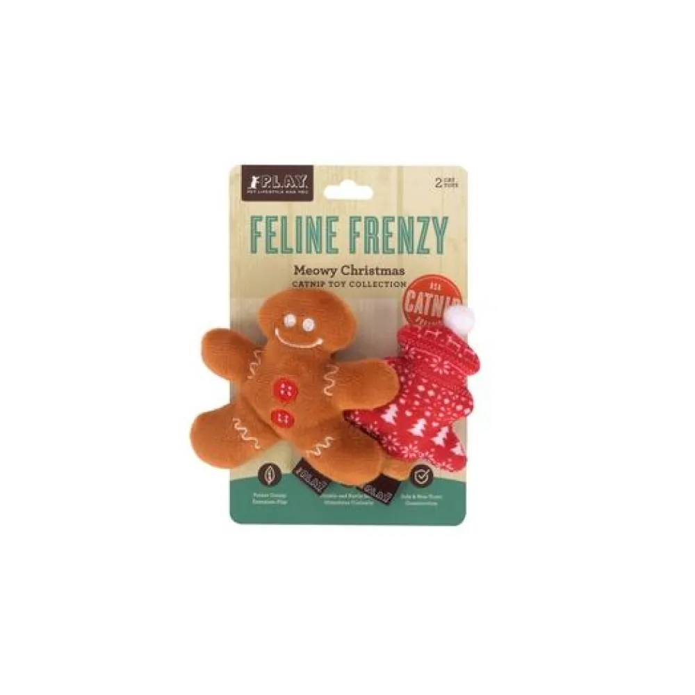 P.L.A.Y. Toys | Toys^Feline Frenzy Meowy Christmas Cat Toy