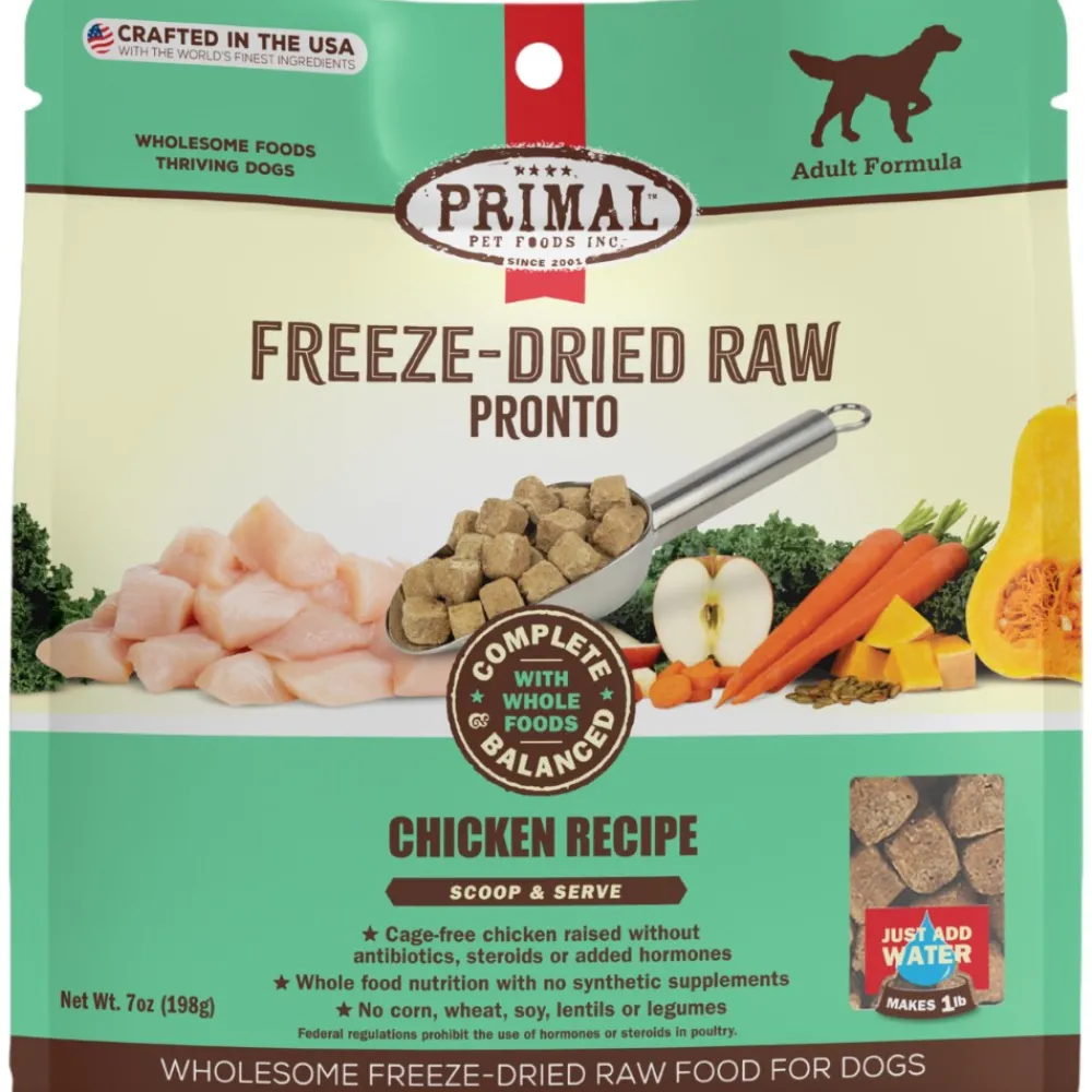 Primal Pet Foods Freeze-Dried Food^Primal Pronto Raw Freeze-Dried Chicken Recipe Dog Food, 7-oz