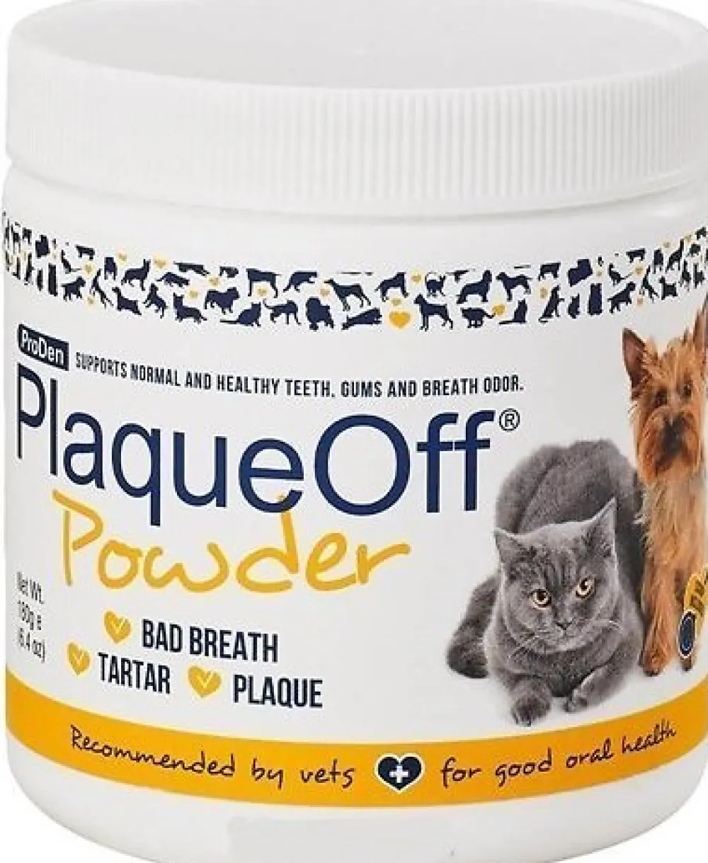 Proden Plaqueoff Dental Care | Dental Care^Powder Dog & Cat Supplement, 180-gram