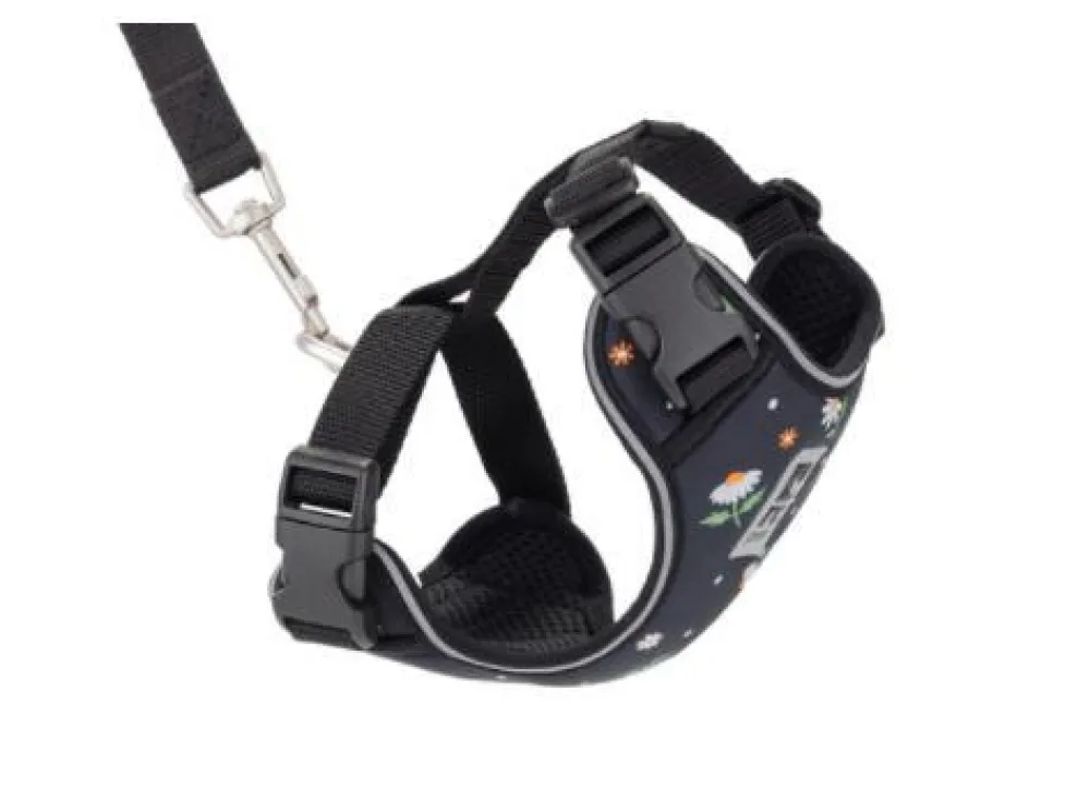 Rc Pets Leashes & Collars | Leashes & Collars^Adventure Kitty Cat Harness, Daisies, Small