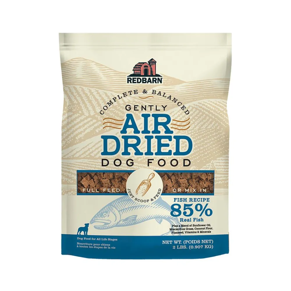Redbarn Pet Products Air-Dried & Dehydrated Food^Redbarn Fish Recipe Gently Air-Dried Dog Food, 2-lb