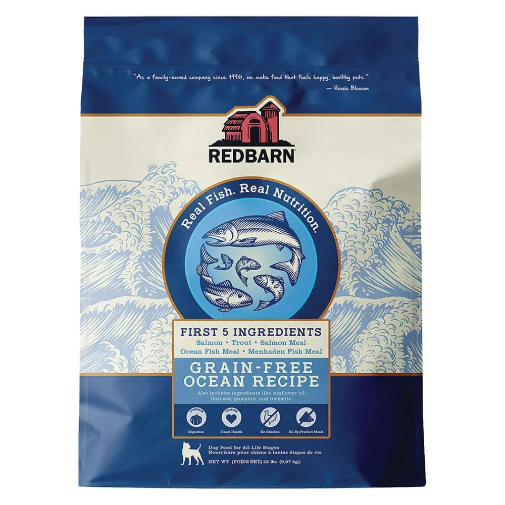 Redbarn Pet Products Dry Food^Redbarn Grain-Free Ocean Recipe Dry Dog Food, 22-lb