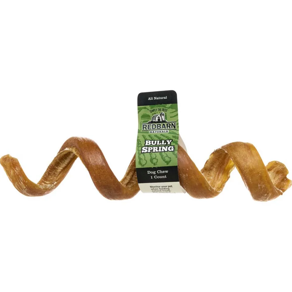 Redbarn Pet Products Bully Sticks & Natural Chews^Redbarn Naturals Bully Springs 6" Dog Treats