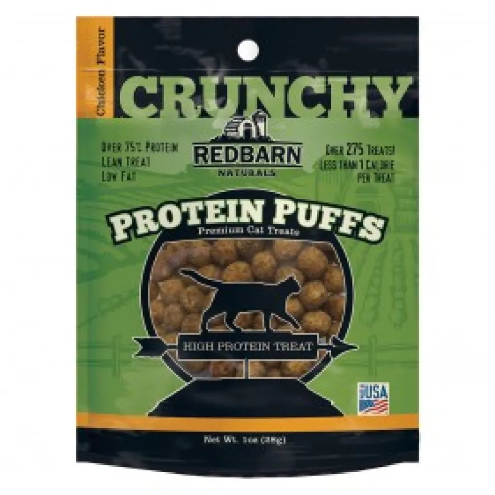 Redbarn Pet Products Crunchy Treats^Redbarn Protein Puff Chicken Cat Treat
