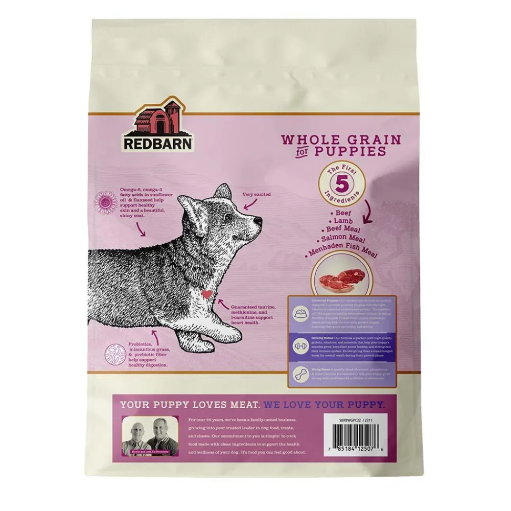 Redbarn Pet Products Dry Food^Redbarn Puppy Recipe Whole Grain Dry Dog Food, 22-lb