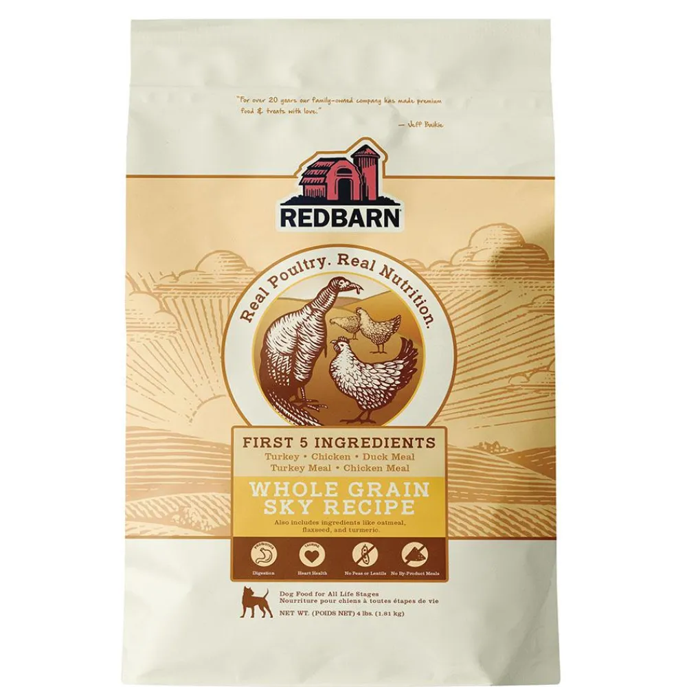 Redbarn Pet Products Dry Food^Redbarn Whole Grain Sky Recipe Dry Dog Food, 4-lb