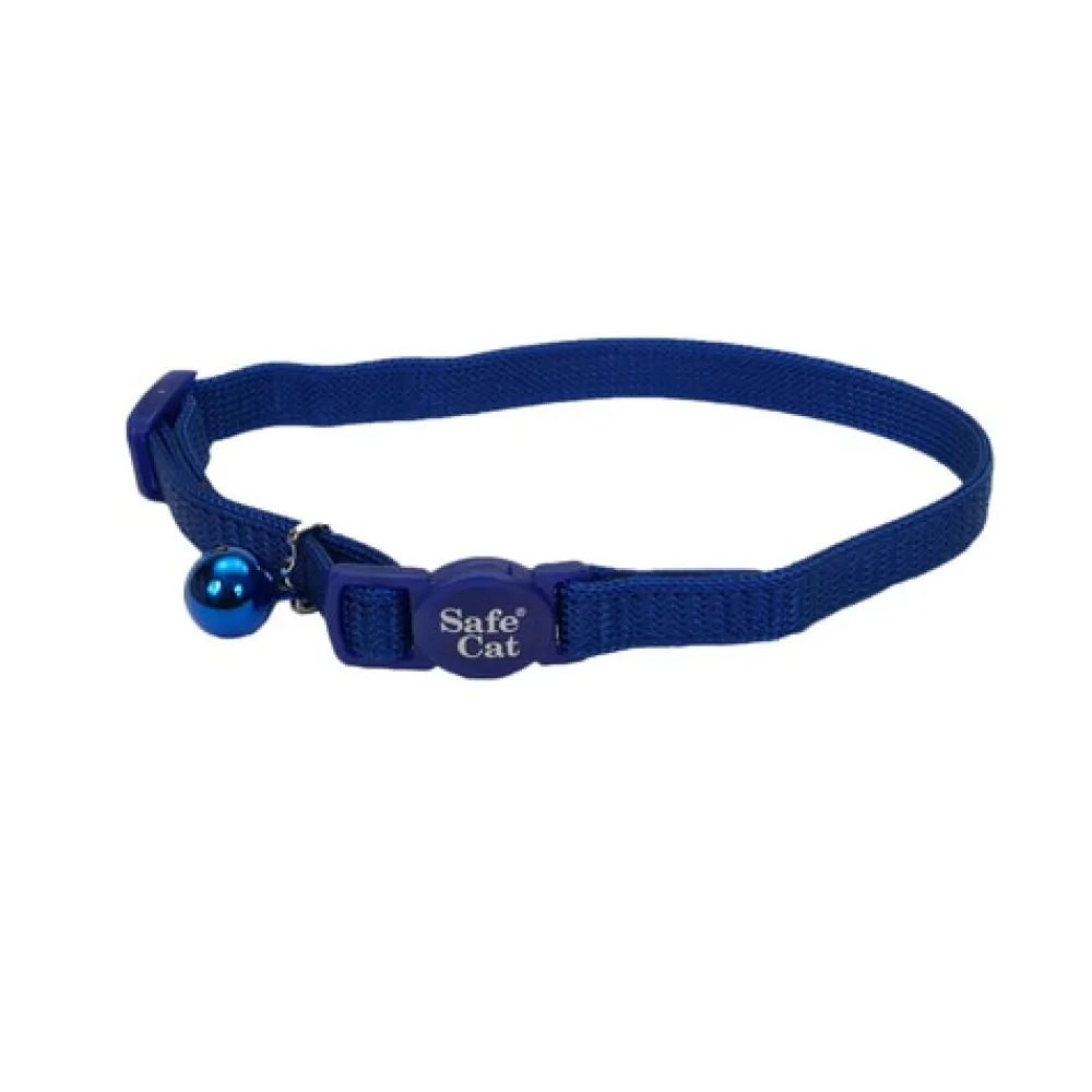 Safe Cat By Coastal Leashes & Collars | Leashes & Collars^Safe Cat Breakaway Cat Collar, Blue, 3/8-inx8-12-in