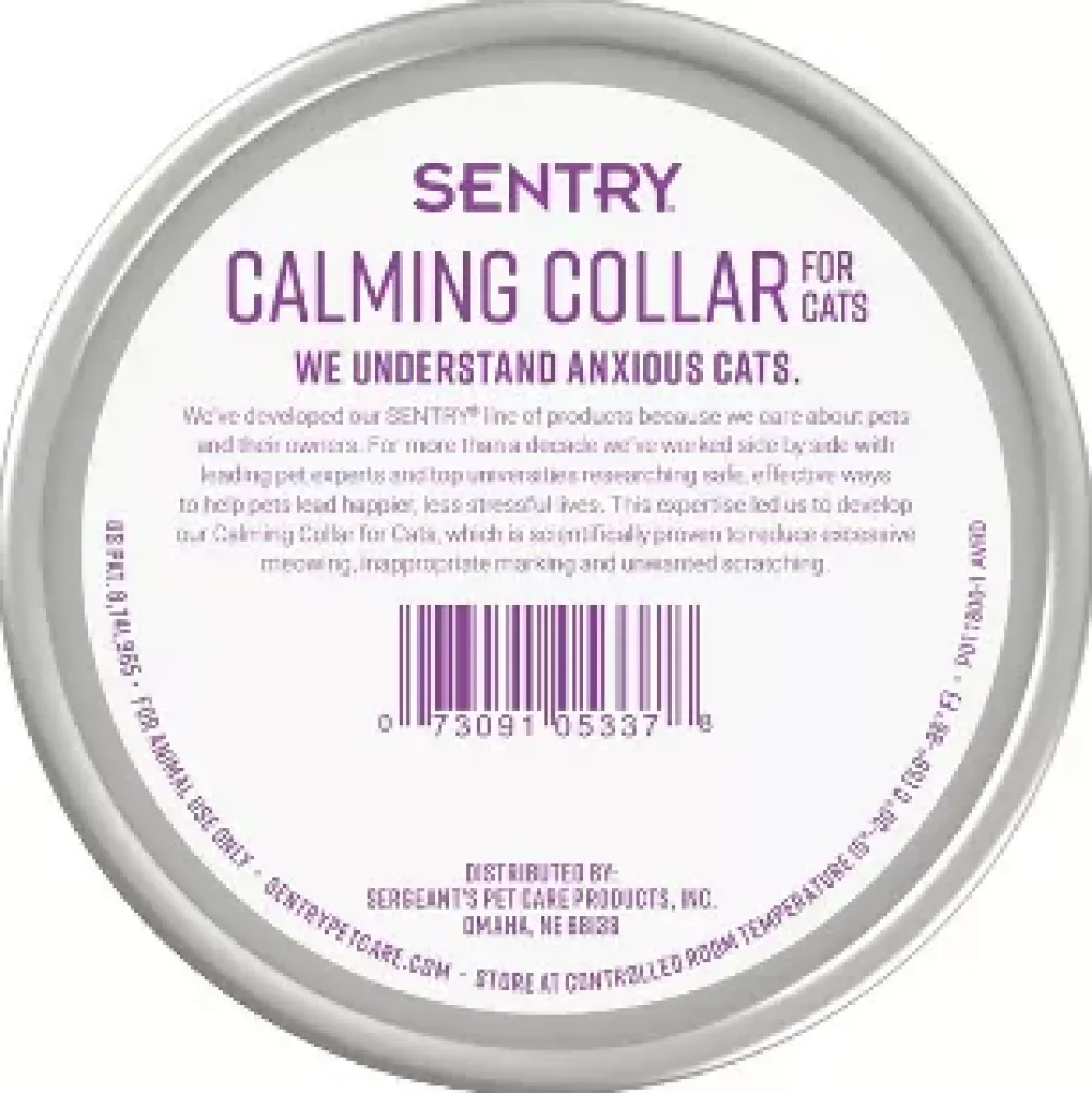 Sentry Healthcare | Healthcare^Calming Collar for Cats, 15-inch, 1-count