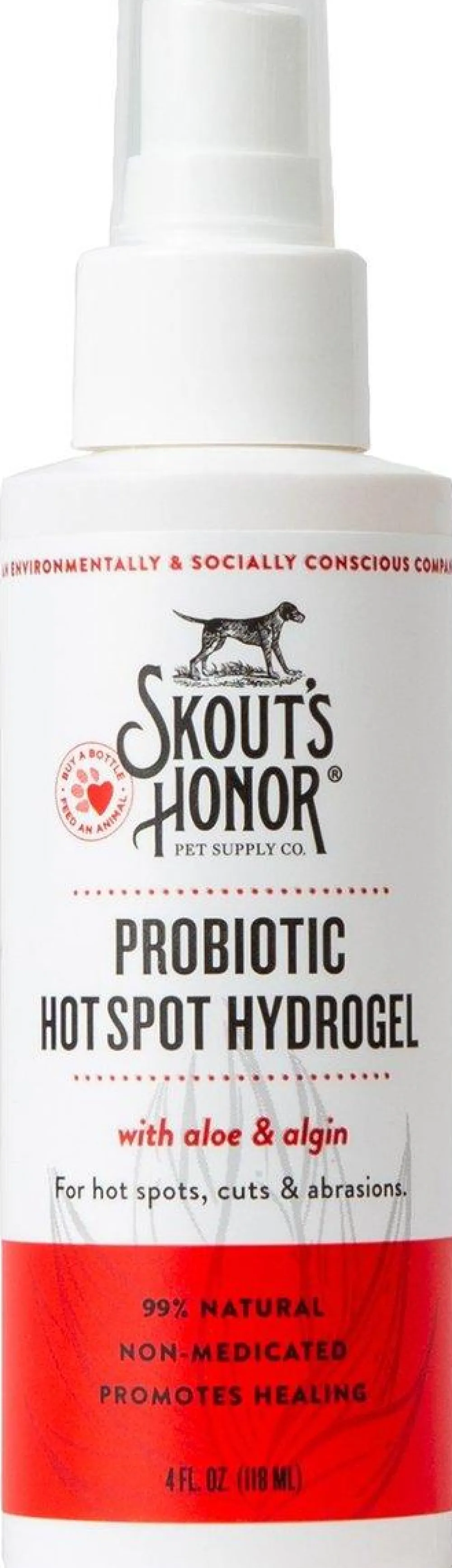 Skout's Honor Grooming | Grooming^Probiotic Hot Spot Hydrogel for Pets, 4-oz