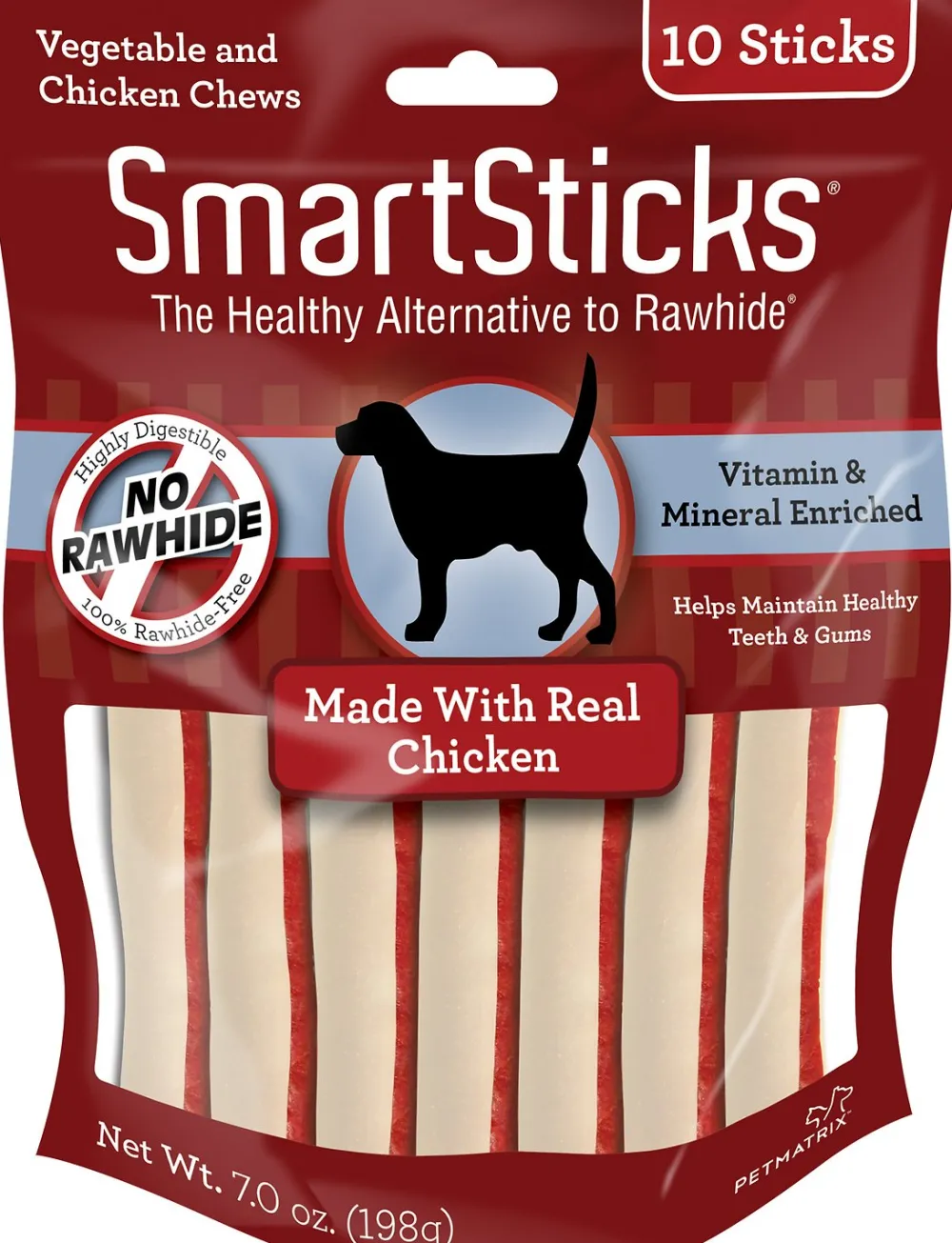 Smartbones Dental & Hard Chews^SmartSticks Chicken Chews Dog Treats