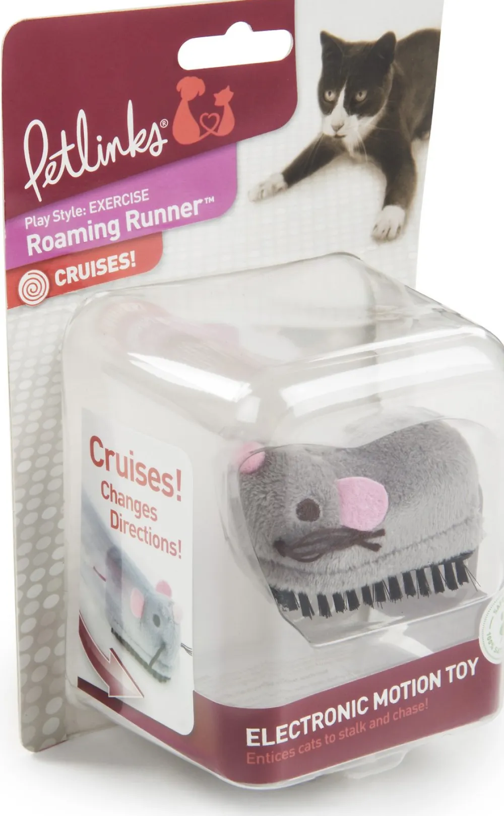 Smartykat Toys | Toys^Instincts Roaming Runner Mouse Electronic Motion Cat Toy