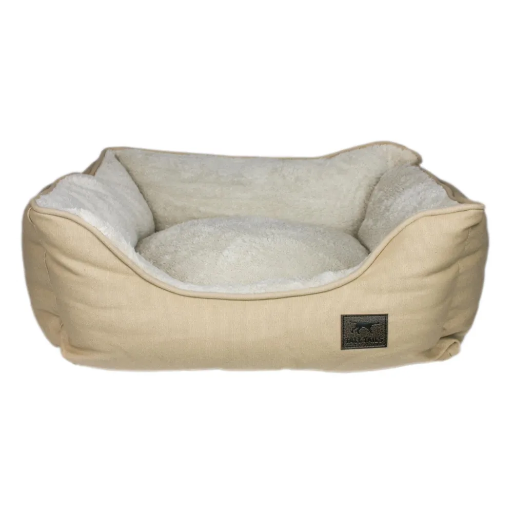 Tall Tails Beds & Mats | Beds & Mats^Dream Chaser Bolster Pet Bed, Khaki, Large