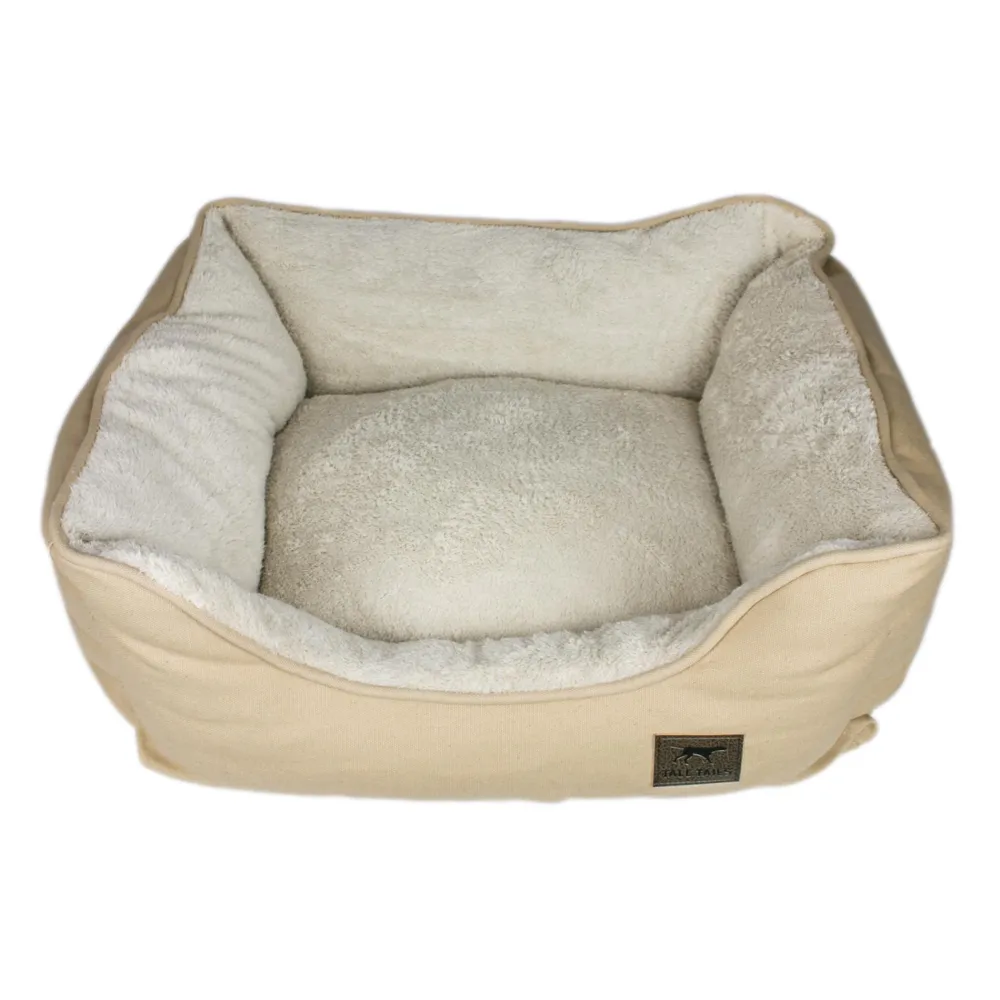 Tall Tails Beds & Mats | Beds & Mats^Dream Chaser Bolster Pet Bed, Khaki, Large
