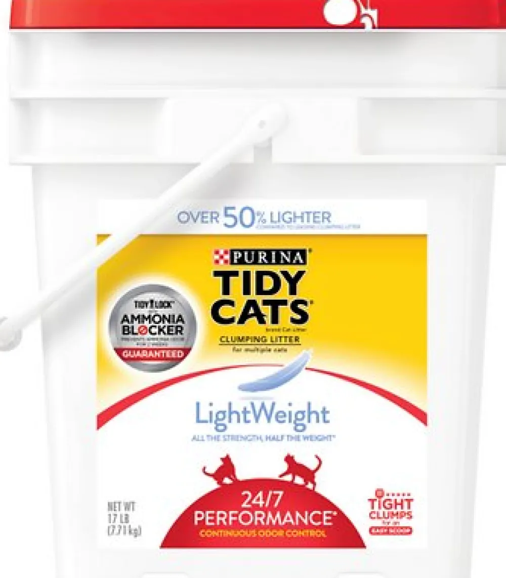 Tidy Cats Litter & Accessories | Litter & Accessories^LightWeight 24/7 Performance Clumping Cat Litter, 17-lb pail