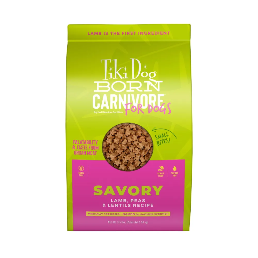 Tiki Pets Dry Food^Tiki Dog Aloha Petites Lamb Luau Grain-Free Dry Dog Food, 3.5-lb