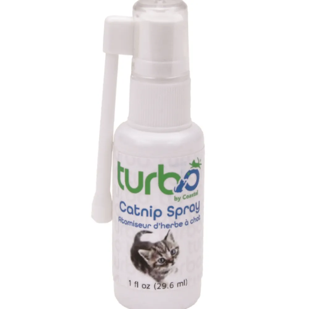 Turbo By Coastal Catnip & Pet Grass Treats^Turbo Catnip Oil Spray, 1-oz bottle