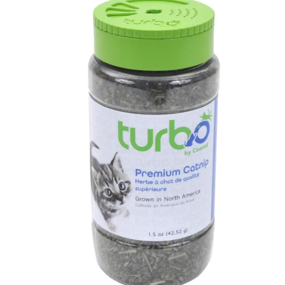 Turbo By Coastal Catnip & Pet Grass Treats^Turbo Catnip Shaker Bottle, 1.5-oz