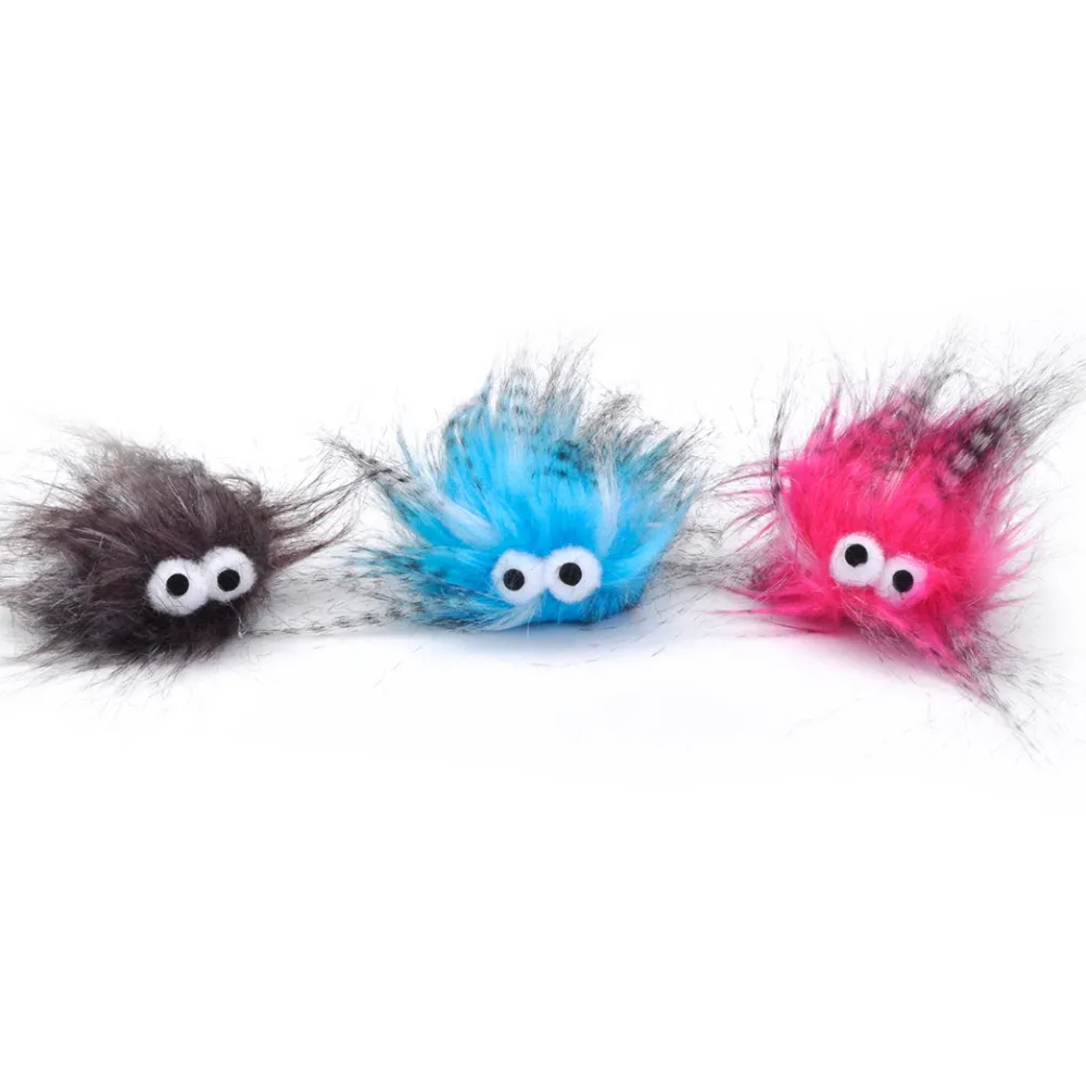 Turbo By Coastal Toys | Toys^Turbo Plush Monsters Cat Toy, Assorted Colors