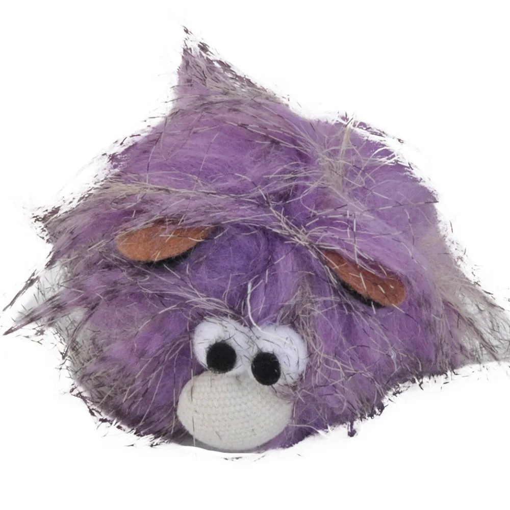 Turbo By Coastal Toys | Toys^Turbo Random Fun Hairy Monster Cat Toy, 6.25-in