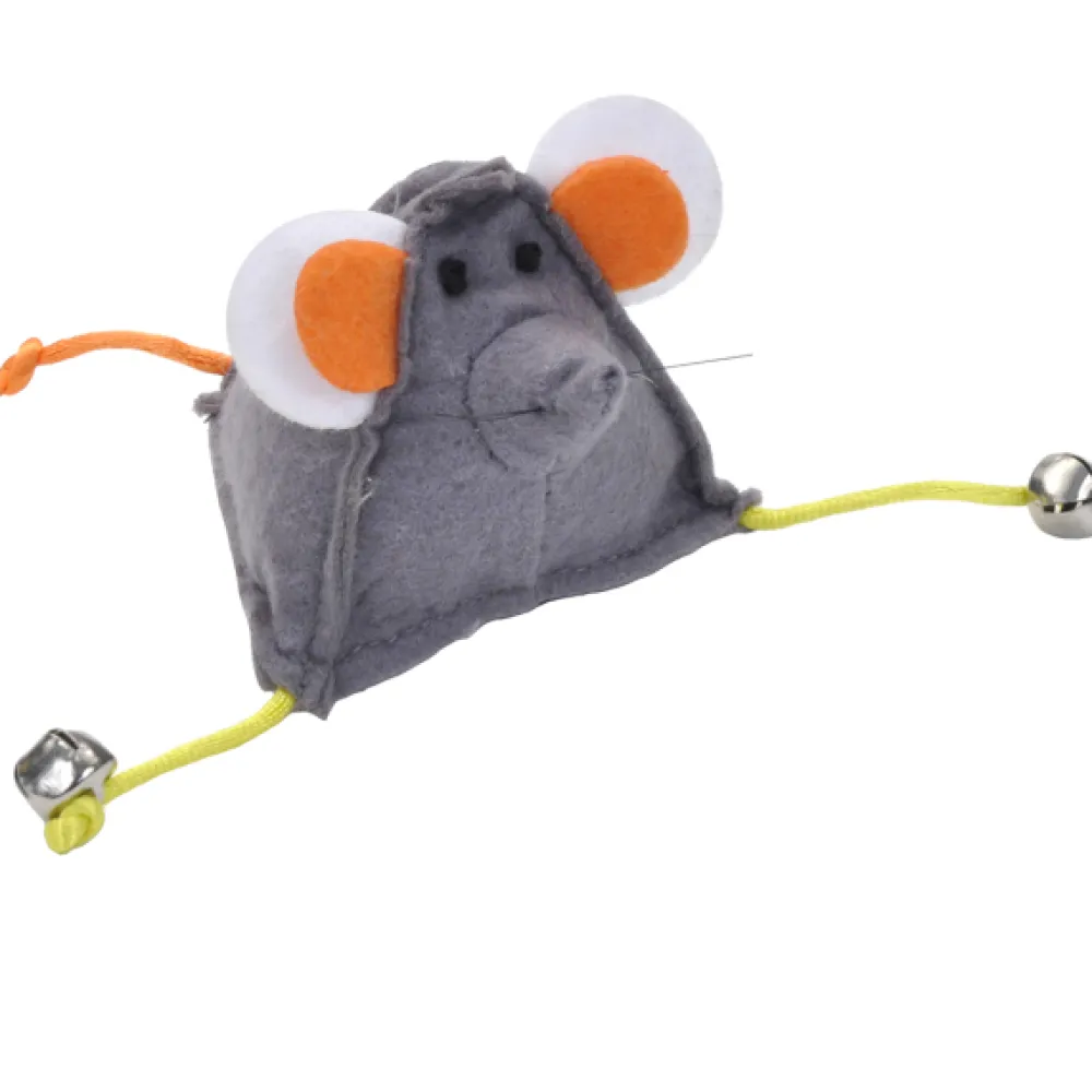 Turbo By Coastal Toys | Toys^Turbo Random Fun Triangle Felt Mouse, Catnip Toy
