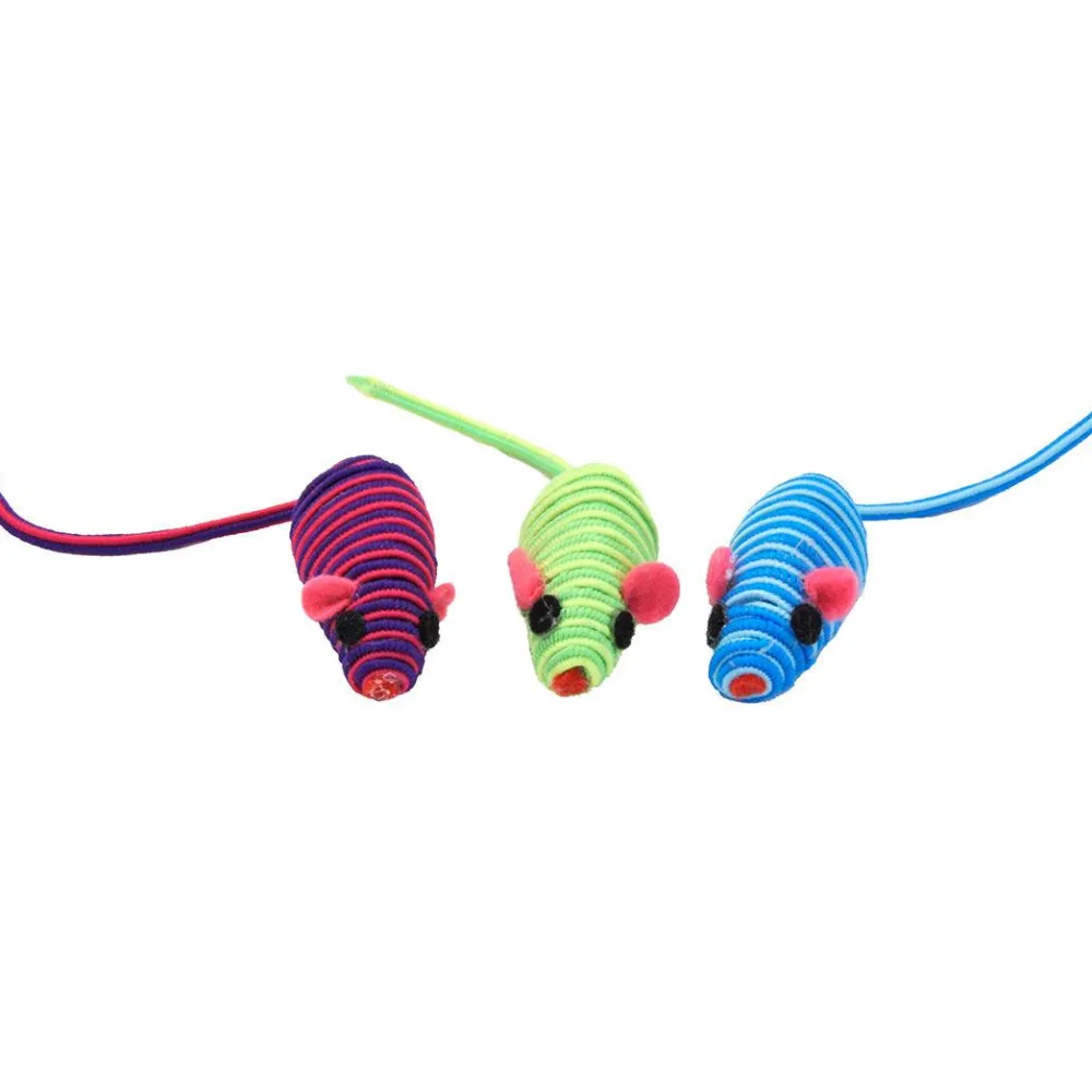 Turbo By Coastal Toys | Toys^Turbo String Mice Cat Toy, 90-count
